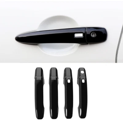 Ярко черные дверные ручки отделка 8 шт. для GMC CANYON 2023-2025 - Изображение 1 из 4