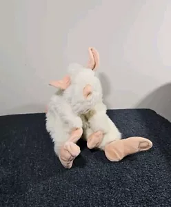 Vintage Carina Toys White Gerbil Mouse Rat Full Body Hand Puppet Plush - Picture 1 of 6