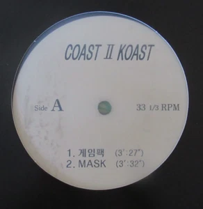 COAST II KOAST 12" SINGLE SOUTH KOREA KOREAN KPOP K-POP HIP HOP RAP - Imagen 1 de 2