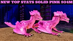 🔥ARK Survival Ascended PvE PC/XBOX/PS5 NEW Top Stats Rock Drake 14kHp 934m Pink - Picture 1 of 12