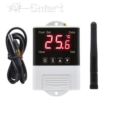 AC110-230 Tuya APP Digital Control WiFi Temperature Controller Thermostat Sensor - Image 1 of 4