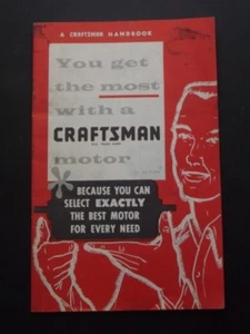 You Get The Most With A Crafstman 1963 manual de motor - Imagen 1 de 3