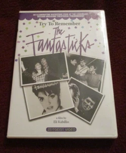 Try to Remember - The Fantasticks RARE OOP documentary DVD NEW SEALED - Picture 1 of 1