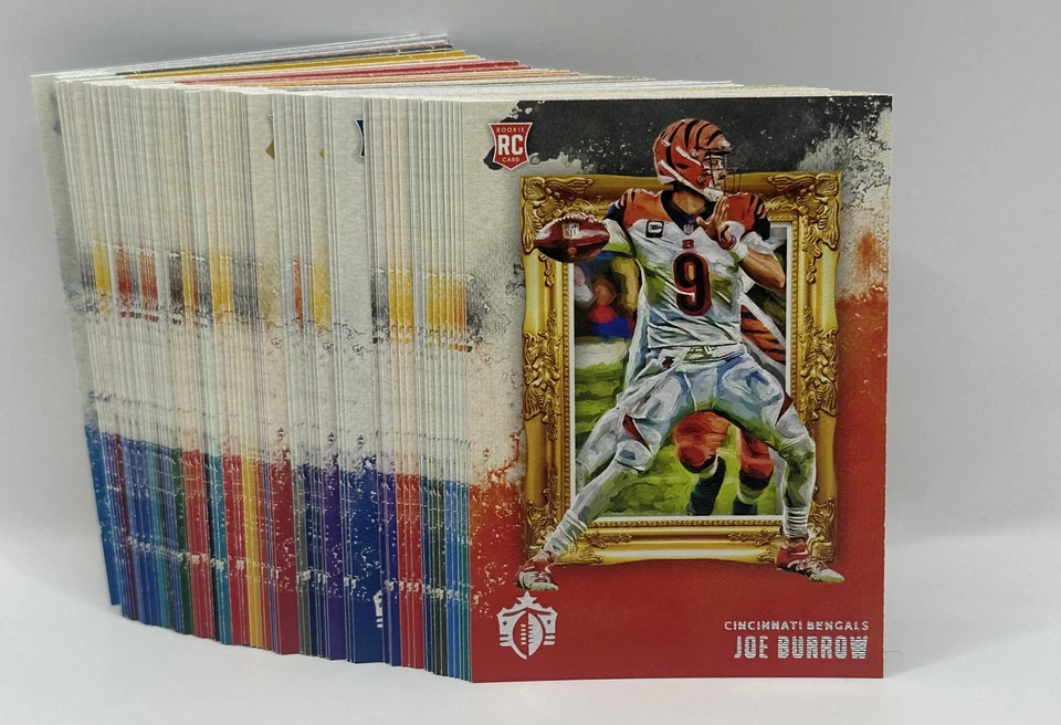 2020 Chronicles Football Rookie Gridiron Kings Canvas Pink, Bronze, Green, Base - Image 1 of 1