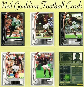 PANINI (JAPAN) ☆ WCCF - EUROPEAN CLUBS 2005-2006 ☆ Football Cards #001 to #160