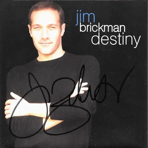 JIM BRICKMAN DESTINY (CD) SIGNED - Picture 1 of 1