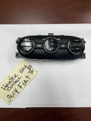 2014 fiat 500l heater and ac control 735580634 - Image 1 of 3