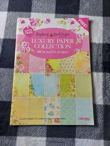 Raspberry Road Designs Luxury Paper Collection 48 Designs for Cardmaking UK 8x12 - Picture 1 of 6