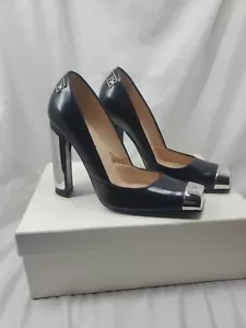 Jean Paul Gaultier Metallic Pumps 074 Size 37.5 / 7.5 Made In Italy - Picture 1 of 24