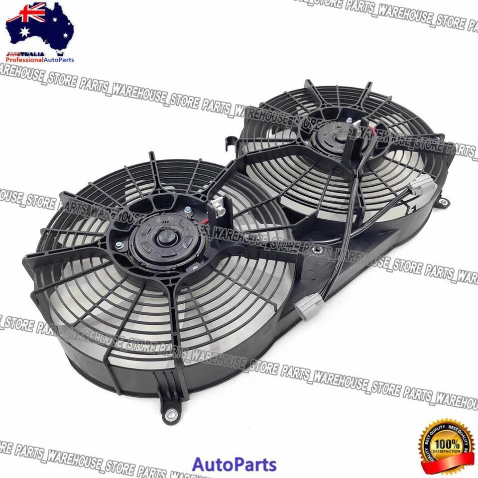 Dual Radiator Cooling Fans for Toyota HiAce KDH223 TRH221 TRH KDH 2005-2019 Van - image 1 of 4
