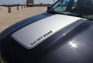 Hood Decal For GMC Sierra 1500 HD Vinyl Stripe Rally Sticker racing 4x4 Rally - Bild 1 von 4