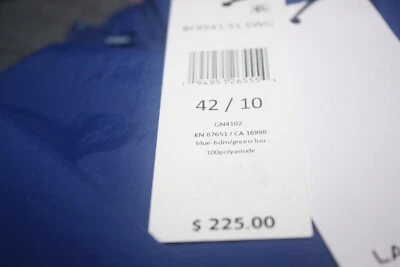 Nuevo cortavientos con etiqueta Lacoste para mujer ligero colorblock cremallera ENVÍO GRATIS EE. UU. Foto 1 de 4