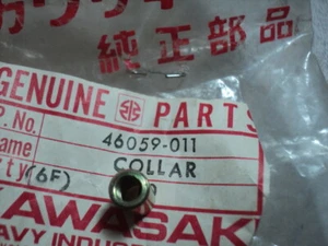 1967-79 Kawasaki Z1 H1 H2 W1 S1 S2 A1 A7 cuello de palanca fabricante de equipos originales nuevo de lote antiguo 46059-011 - Imagen 1 de 3