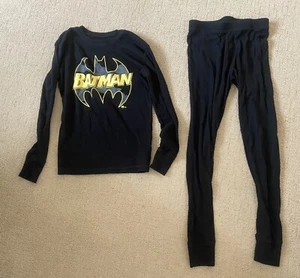 Gap Kids Batman Pajamas ~ Glow In The Dark ~ Size 14 ~ EUC ~ Long Sleeve - Picture 1 of 5