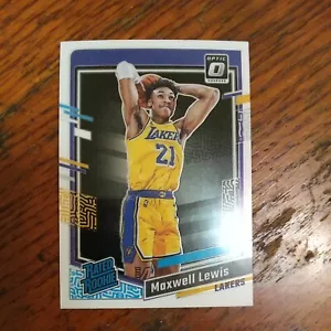 2023-24 Panini Donruss Optic - Rated Rookie #211 Maxwell Lewis (RC) - Picture 1 of 6