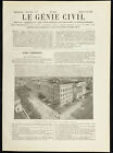 1892 - Vue de l&#39;office des patentes &#224; Washington - G&#233;nie civil