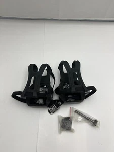 Wellgo E229B Shimano Compatible Exercise Bike Bicycle Pedals with Cleats - Picture 1 of 6