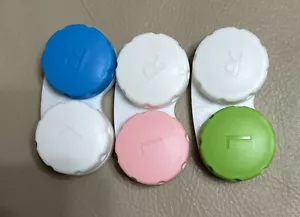 3 x Opti-Free contact lens case,storage container travel kit. - Picture 1 of 4