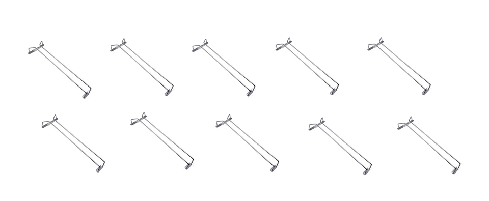 Winco - GHC-16 - 16 in Chrome Glass Rack