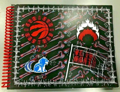 2016-2017 TORONTO RAPTORS SEASONS TICKETS BOOKLET 3D NBA CHAMPS! Collectors! Cover