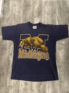 T-shirt Wolverines Università del Michigan vintage anni 90 taglia grande (abbigliamento squadra) 🔥 - Foto 1 di 20