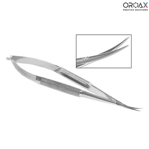 Micro Noyes Schere Chirurgisch Gebogen Federschere Augenpräparierwerkzeuge - Bild 1 von 3