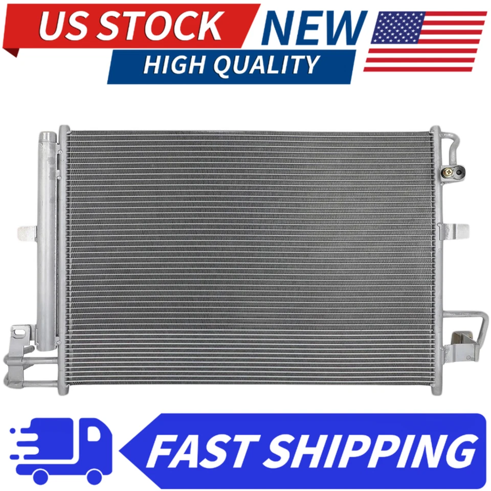 AC Condenser For 2011-2019 Ford Explorer 14-18 Police Interceptor Utility 3.5L Foto 1 de 4