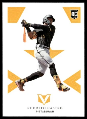 2022 Panini Chronicles Vertex Rodolfo Castro Pittsburgh Pirates #4 - Image 1 of 2