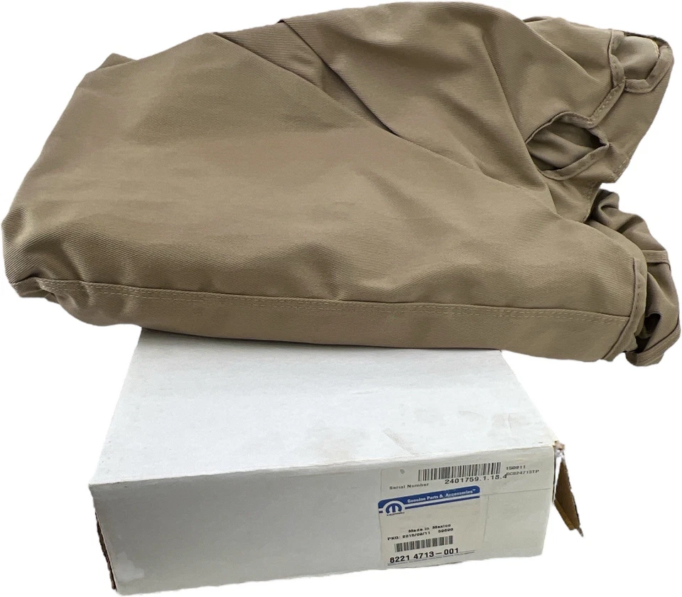 JUEGO FUNDA ASIENTO TRASERO MOPAR ORIGINAL 82214713 2015 2016 DODGE RAM 1500, 2500, 3500 Foto 1 de 4