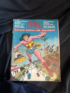 RARE MS. MAGAZINE JULY 1972 VOL 1, NO. 1 - WONDER WOMAN, STEINEM, FEMINISM, MORE - Foto 1 di 5