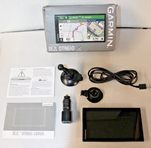 Garmin dēzl OTR610 Large Easy-to-Read 6” GPS Truck Navigator - Picture 1 of 17