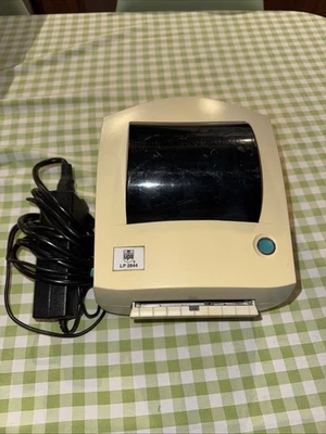 Zebra model LP2844 Label Thermal Printer USB/Par/Serial Tested - Image 1 of 2