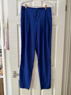 Pantalones Bluemarine azul tiro bajo talla IT 42 Foto 1 de 4