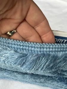 Pinsel Fransenborte extra dicke Kante 1-1/2" Kornblumenblau 4 Yards - Bild 1 von 2
