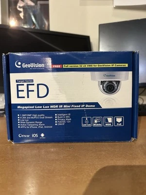 Geovision Mini Fixed IP Dome GV-EFD2100-0F - Image 1 of 3