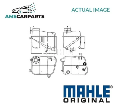 COOLANT EXPANSION TANK RESERVOIR CRT 120 000S MAHLE ORIGINAL NEW OE REPLACEMENT - Image 1 of 4