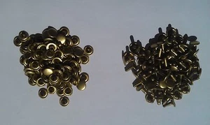 2 piezas. Remaches rápidos/compresión de latón - Imagen 1 de 1