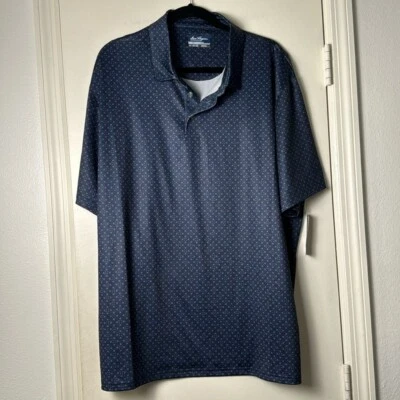 NWT Men's Perfomance Ben Hogan UPF 15 Navy Golf Polo Size XL - Image 1 of 4