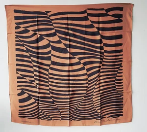 Sonia Delaunay-Terk (1885–1979) -100% Silk Foulard Design Havana - Picture 1 of 7