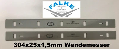 TURMFALKE SÄGEN&MESSER EMCO WENDEMESSER MH30 / REX B30 ( 304x25x1,5mm )