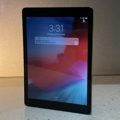 Apple iPad Air 1st Gen. 16GB, Wi-Fi, 9.7in - Space Grey Genuine A1474 #380 /DO - Image 1 of 4