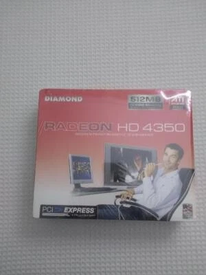 DIAMOND  ATI Radeon HD 4350 512MB GDDR2, PCI EXPRESS Graphics Card.  - Image 1 of 3