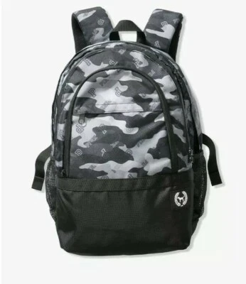 Victoria's Secret PINK Collegiate Backpack Bookbag Grey Camo NWT - Image 1 of 4