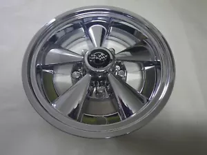 Golf Cart EZGO Yamaha Club Car 10" Rally Chrome Wheel Cover | 1 Hub Cap - Foto 1 di 2