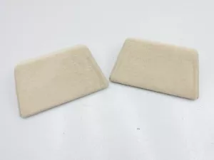 7 SERIES E66 E65 F01 F02 E38 750I 750LI BMW REAR FOOT RESTS PADS PAIR FOOTRETS - Bild 1 von 14