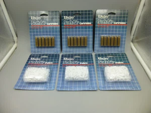 6 PACKS OF DAISY SOFTAIR CARTRIDGES AND PELLETS FOR MODEL 57 NUMBER 7172 & 7173 - Picture 1 of 3
