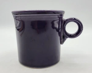 HLC Fiestaware Coffee Mug Plum Purple Homer Laughlin 3 1/2" Tall - Picture 1 of 8