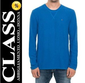Pullover Uomo Tommy Hilfiger Denim girocollo DM0DM04164 (407) Sweater (-50%) - Imagen 1 de 4