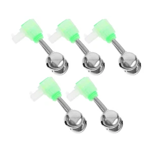 10 Stück Angelrute Alarm Glocken Dual Bells Rod Clamp Tip Clip Twin Alert Bells - Bild 1 von 12