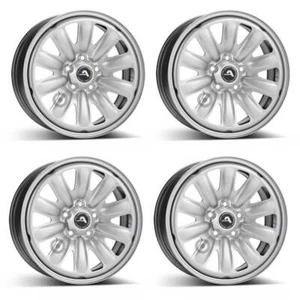 4 Alcar steel wheels rims 131500 6.0Jx15 ET38 5x100 for Volkswagen Polo - Picture 1 of 5